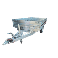 Remorque B256F115 Benne X-Pro – Robuste et Polyvalente