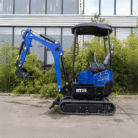 Mini-Pelle HT16 – 1,6T compacte et puissante pour chantiers professionnels