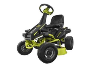 Tracteur tondeuse RYOBI RY48RM76A – Tonte électrique 76 cm, confortable et sécurisée