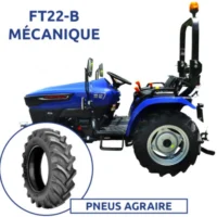 TRACTEUR FT22-B FARMTRAC – 21,3 CV Pneus Agraire