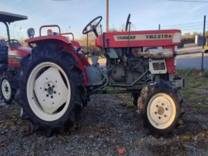 Micro tracteur Yanmar YM2210 24 CV d’occasion, 989h, robuste et fiable
