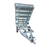 Remorque B256F115 Benne X-Pro – Robuste et Polyvalente
