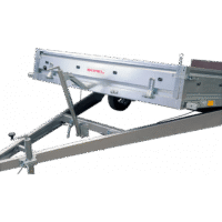 LJ380 Remorque Loisirs et Jardins – PTAC 500/750 KG, Charge Utile 408 KG