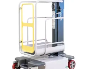 Nacelle semi-électrique 4,95 m, motorisée, compacte, avec capacité 180 kg et roues non marquantes