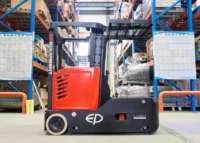 Nacelle élévatrice électrique 200 kg EP – Compacte, sécurisée et performante