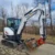 mini pelle bobcat e34 3 48 tonnes vue laterale