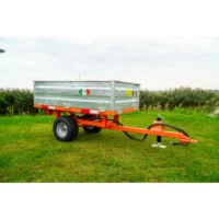 vue laterale remorque box er ht12 pneus 16x7 50 8