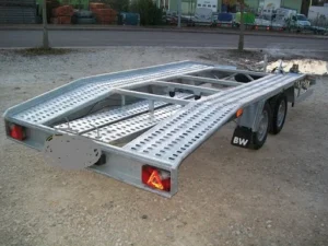 Reboque para transporte de veículos BW TRAILERS ADAM remorque porte voitures bw trailers adam 500x200 3500kg occasion